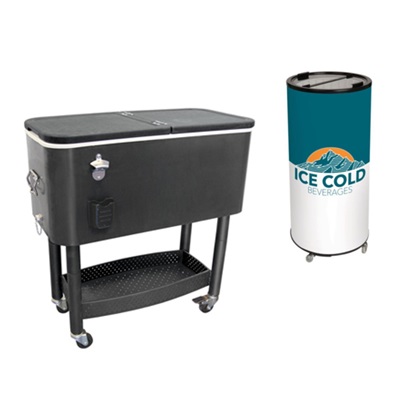 Ice Chest Merchandisers / Coolers